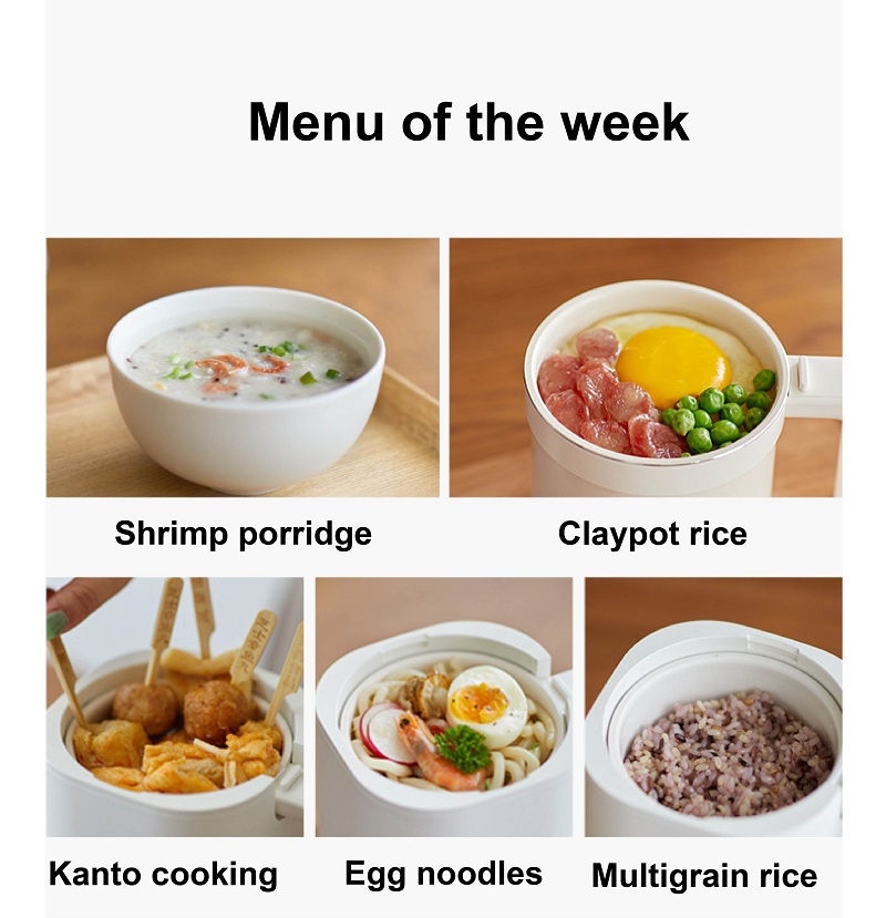 300W スマート炊飯器 800ml 多機能セラミックノンス - Rice Cooker のレビューと価格